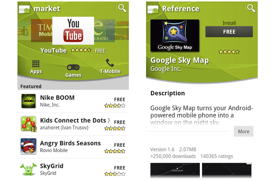 Android Market 2.2.6 update