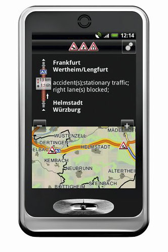 NAVIGON MobileNavigator Eastern Europe North Traffic Live