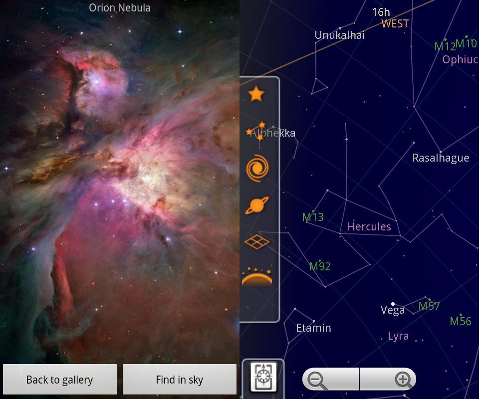 Google Sky Map