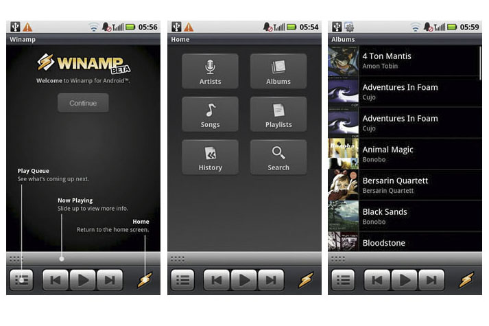 Winamp pre Android OS