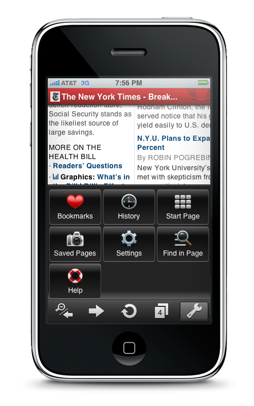 Apple iPhone Opera Mini