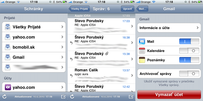 Apple iPhone iOS 4