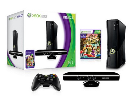 Xbox 360 4GB Kinect Bundle