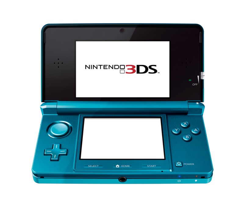 Nintendo 3DS blue 1