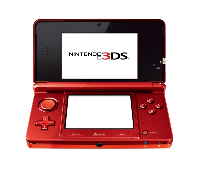 Nintendo 3DS red