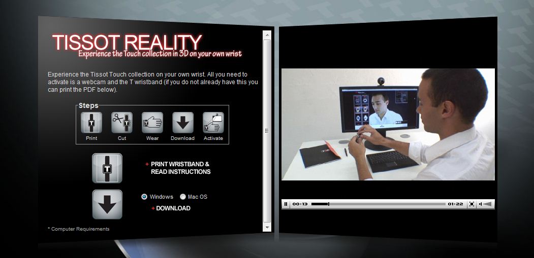 Tissot augmented reality
