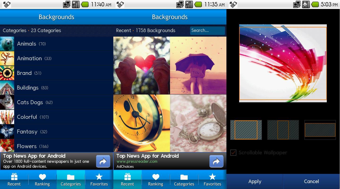 Backgrounds