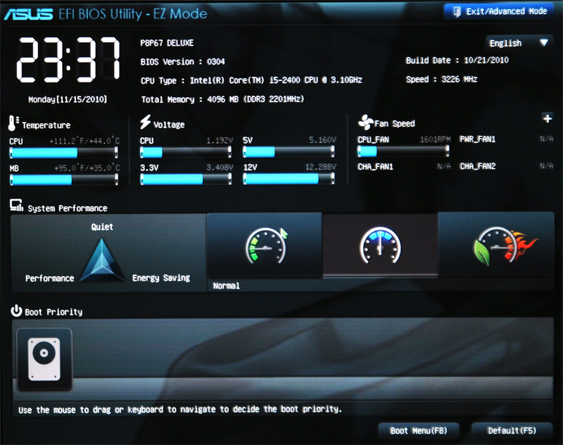 ASUS UEFI