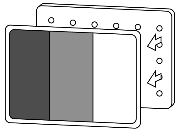 LED-podsvietený LCD displej