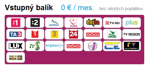 SmartTVbox ANTIK balik programov