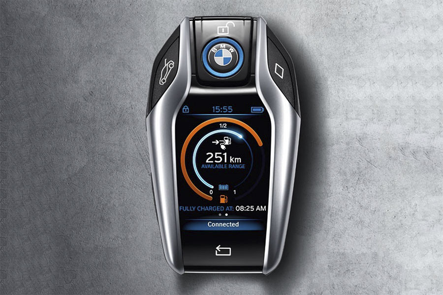 BMW i8 kľúč