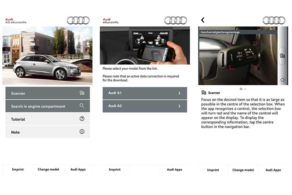 Audi eKurzinfo