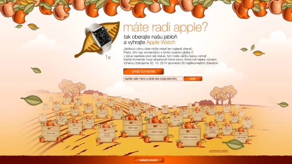 Orange súťaž Apple Watch