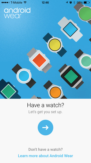 Android Wear na iOS