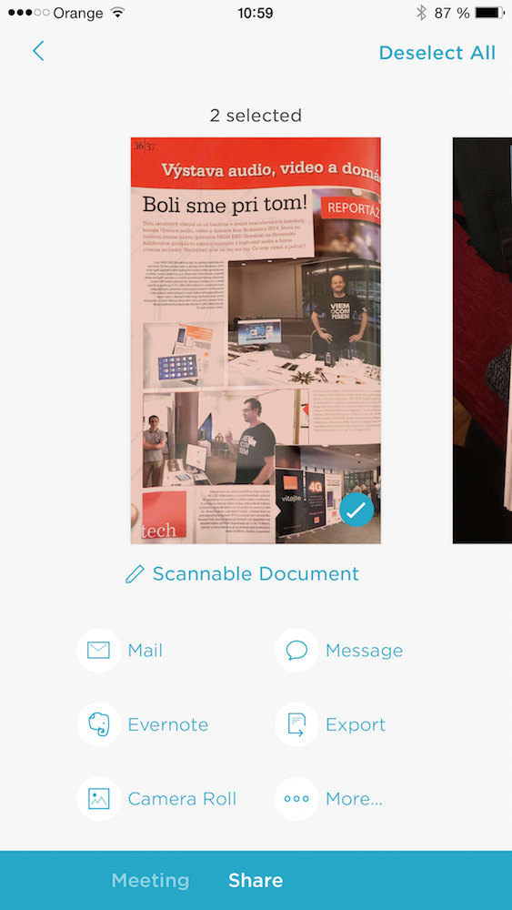 Evernote Scannable
