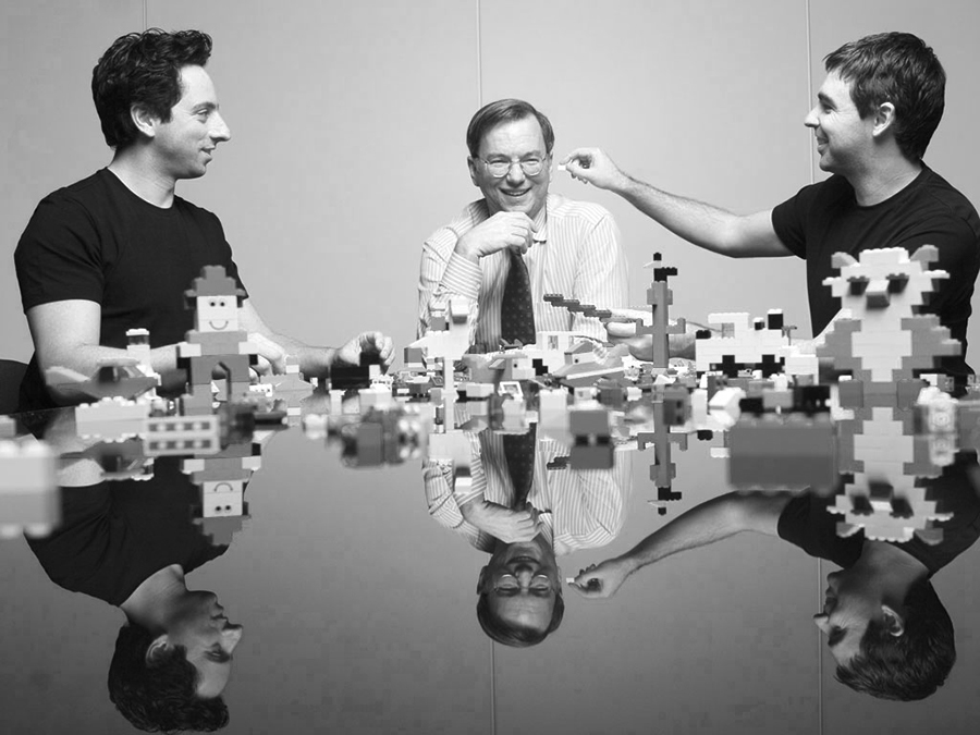 Sergey Brinn, Eric E. Schmidt, Larry Page