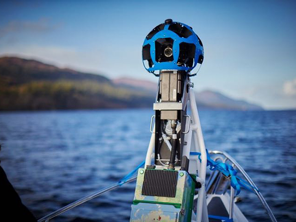 Google Maps Lochness Lake