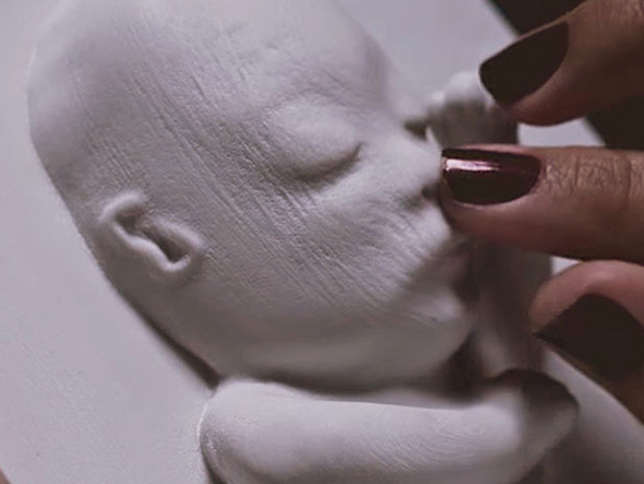 Huggies 3D Printed Ultrasound Of Unborn Child