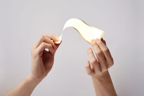 LG ohybný OLED displej