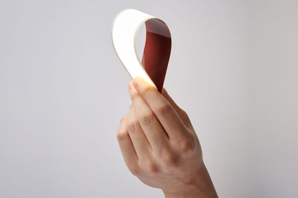 LG ohybný OLED displej