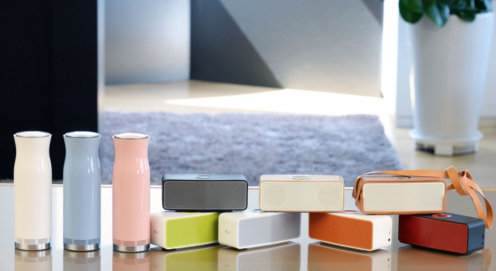 LG SoundPop 360 a Music Flow P5