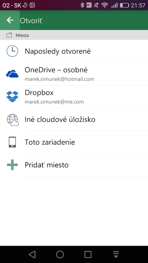 Office pre Android smartfóny