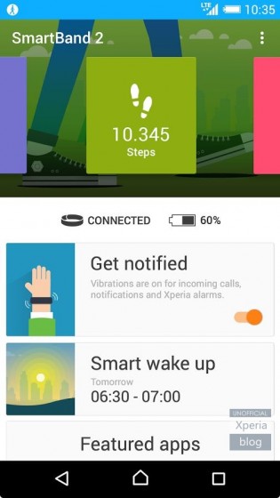 SmartBand 2 aplikácia V Google Play