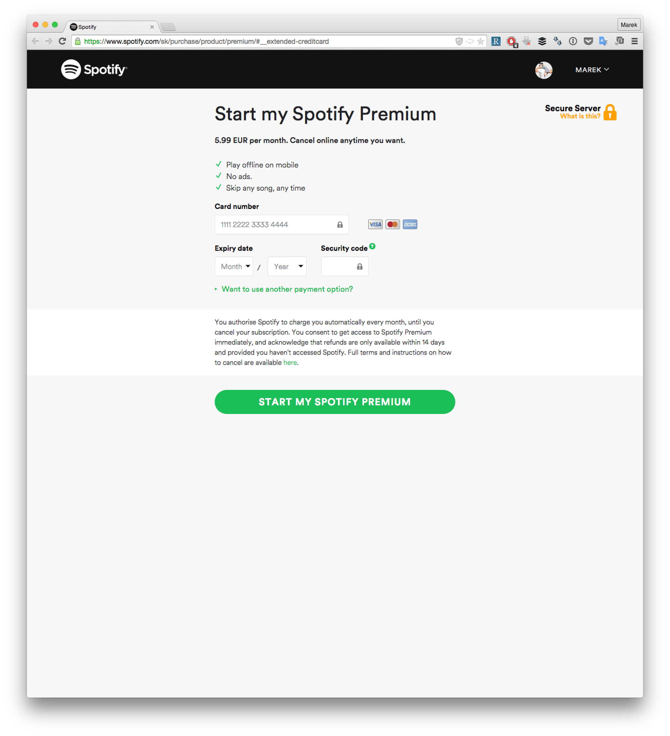 Spotify Premium