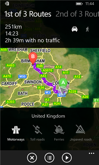 Sygic Windows Phone