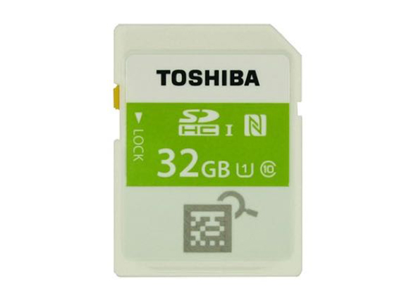 Toshiba SDHC NFC