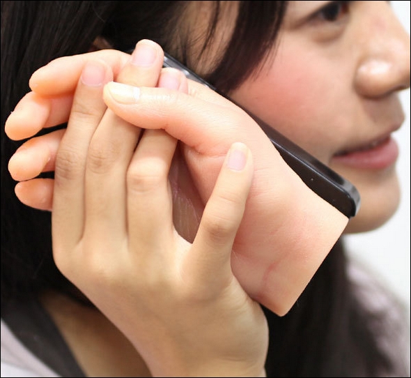iPhone hand case