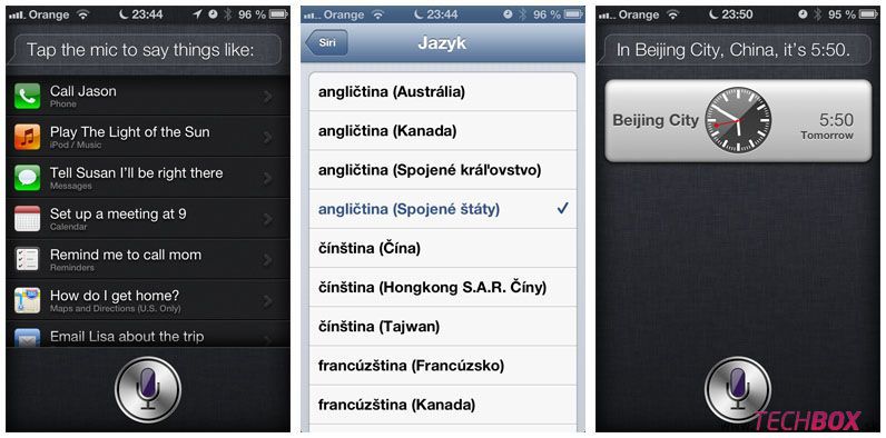 Siri v Apple iOS 6
