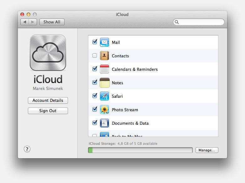 Apple OS X Mountain Lion