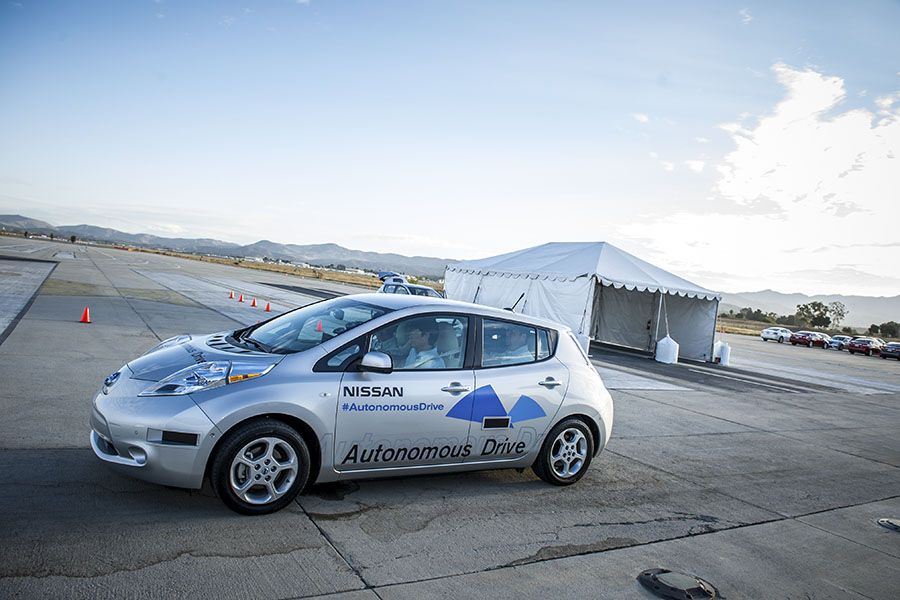 Nissan Leaf autonómne riadenie