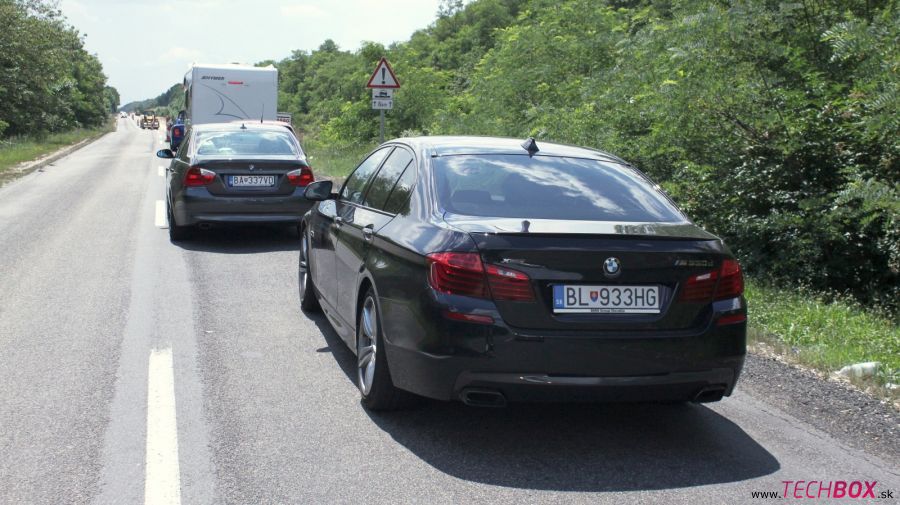 BMW M550d Chorvátsko