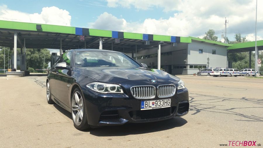 BMW M550d Chorvátsko