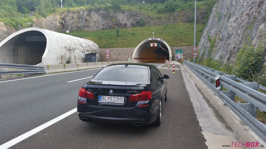 BMW M550d Chorvátsko