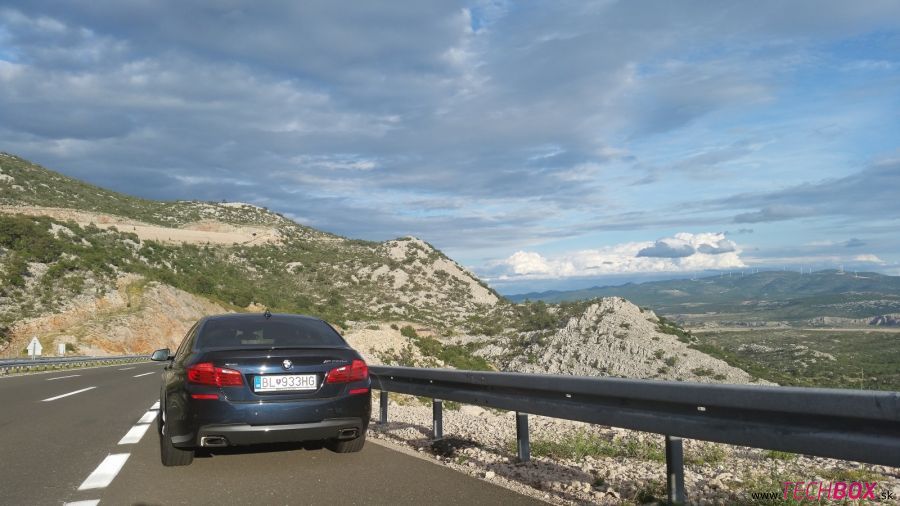 BMW M550d Chorvátsko