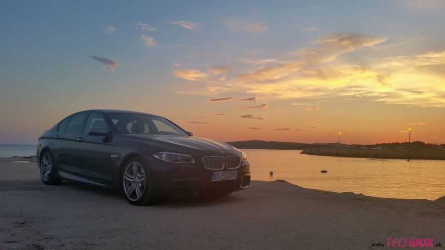 BMW M550d Chorvátsko