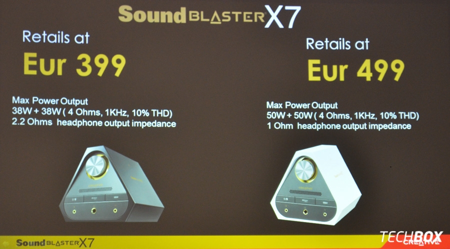 Creative Sound Blaster X7