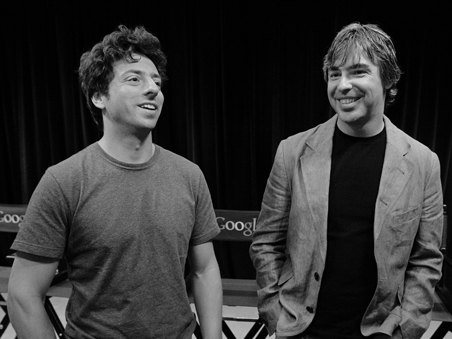 Larry Page a Sergey Brinn