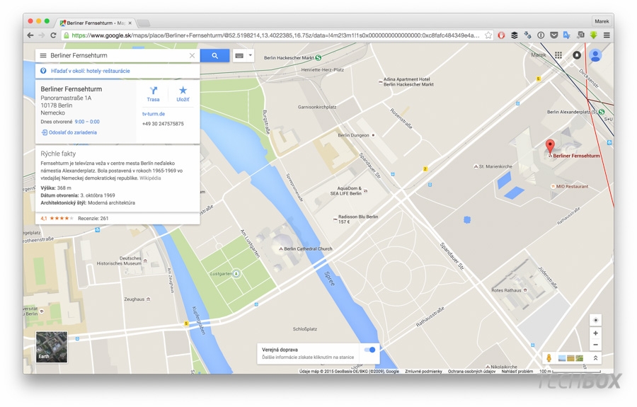 Google Mapy
