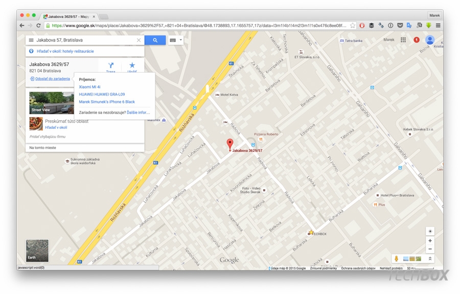Google Mapy