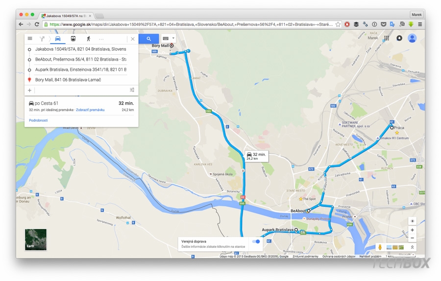 Google Mapy