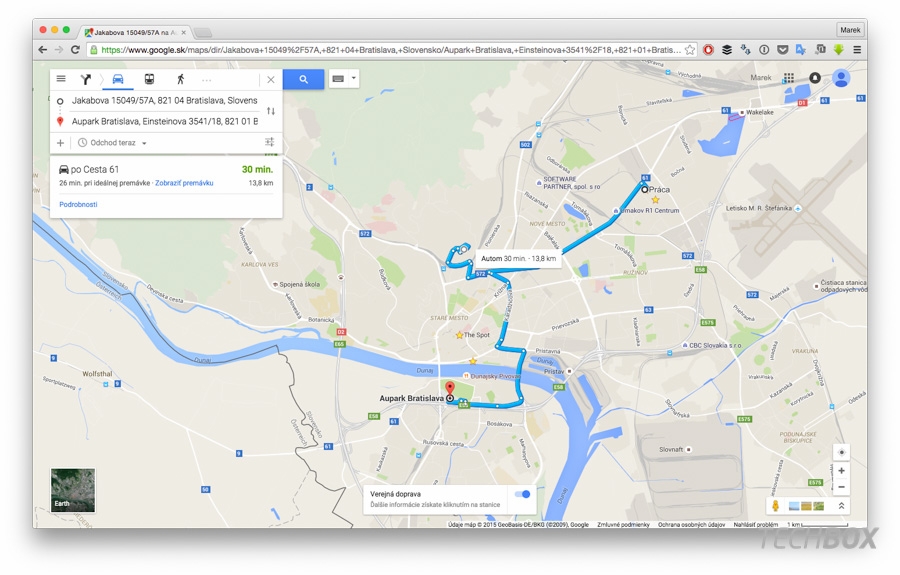 Google Mapy