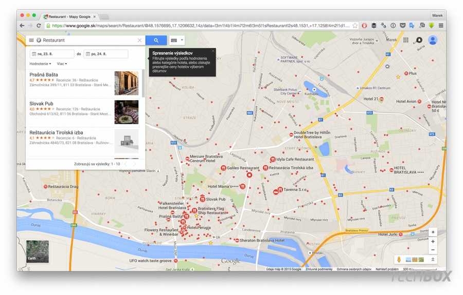 Google Mapy