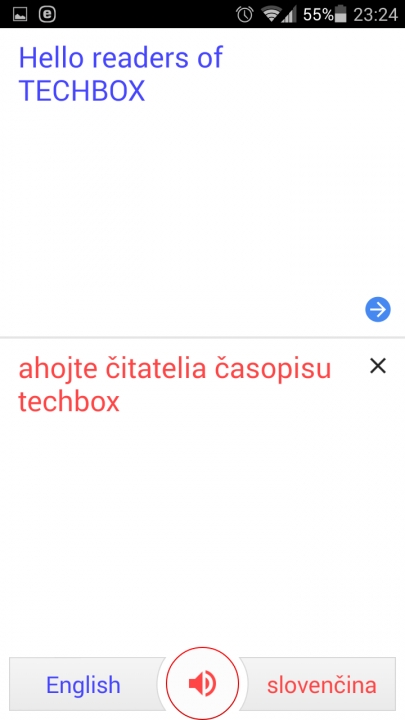 Prekladač Google - vizuálny preklad