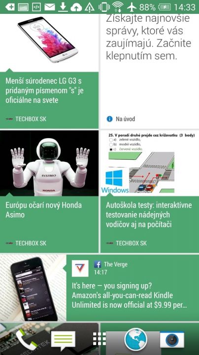 HTC BlinkFeed