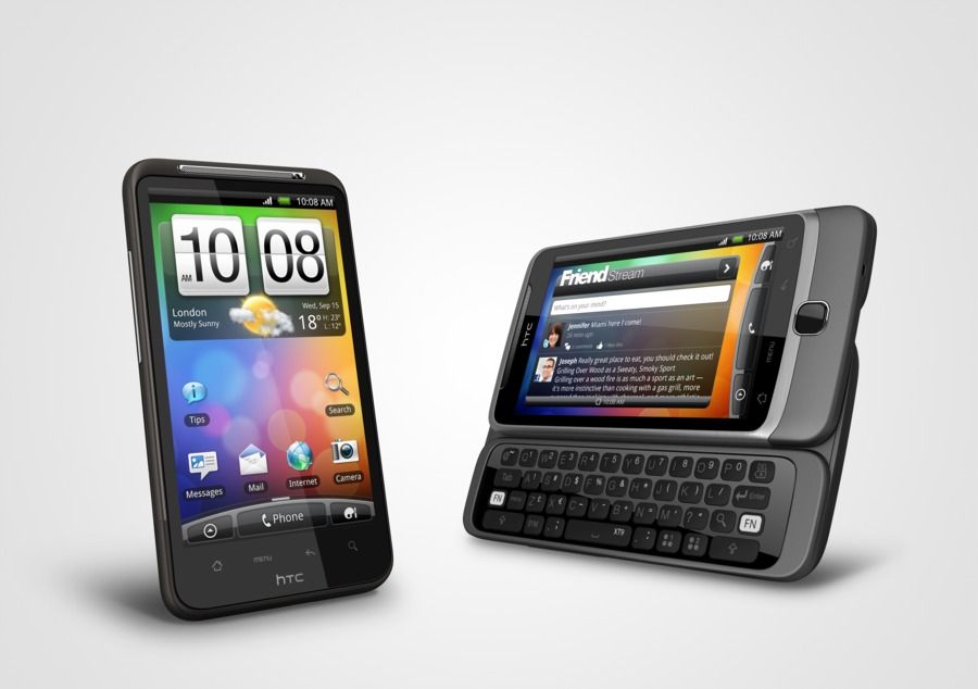 HTC Desire HD a Desire Z