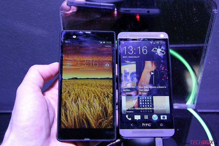 HTC a Sony